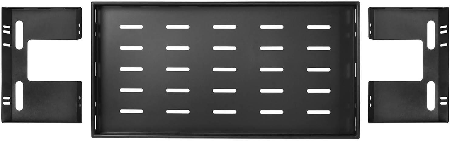 imageHooke Road Rear Trunk Cargo Rack Basket Tray for 20072025 Jeep Wrangler JK JL 4Door Hardtops Sturdy Steel Shelf for Camping Trip Gear