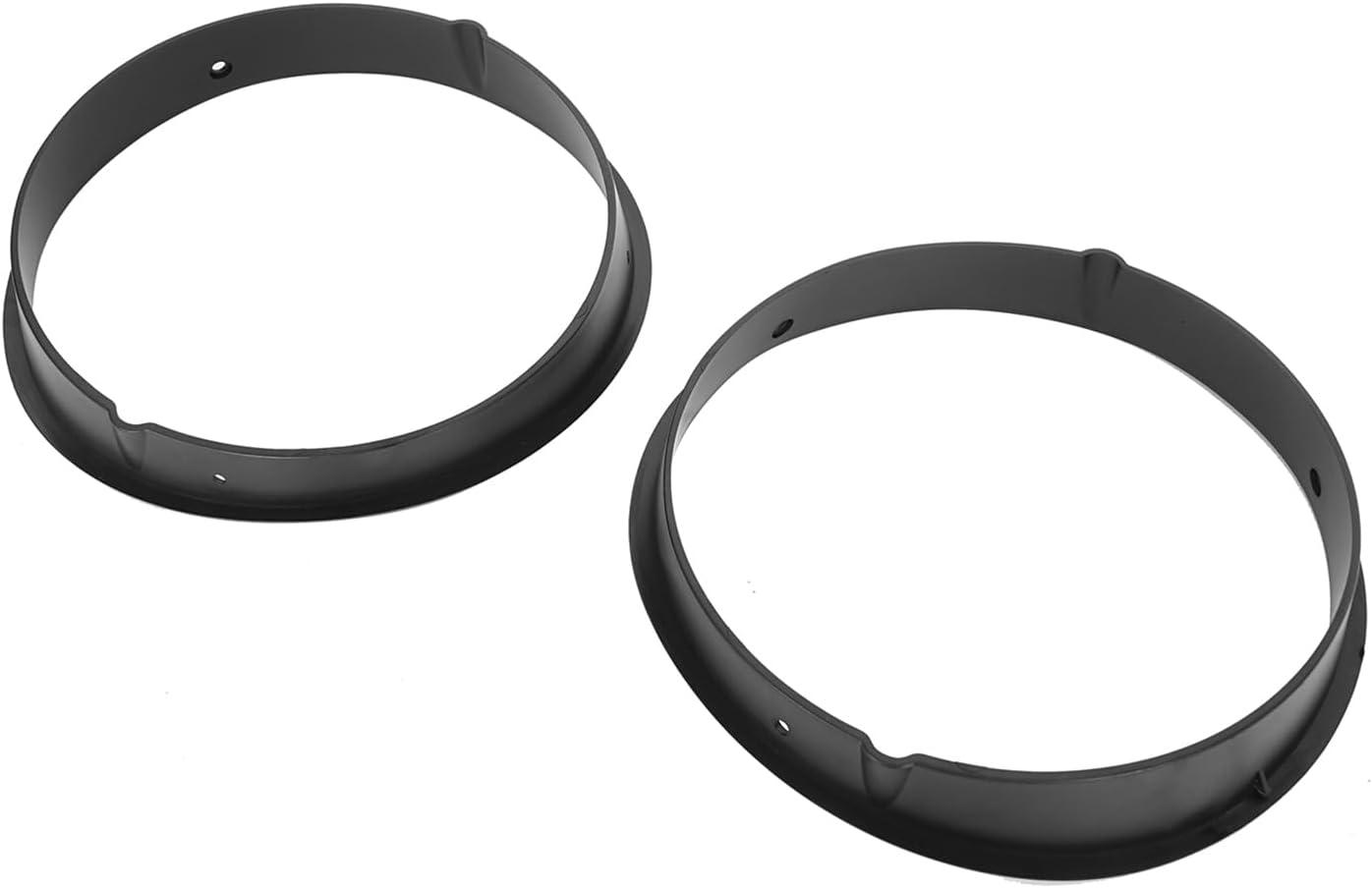 imageHooke Road Wrangler TJ Matte Black Headlight Bezels Cover Trim for 19972006 Jeep Wrangler TJ Pair