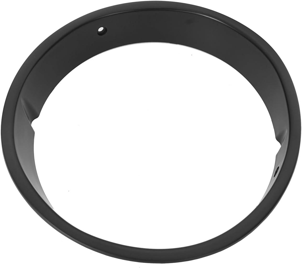 imageHooke Road Wrangler TJ Matte Black Headlight Bezels Cover Trim for 19972006 Jeep Wrangler TJ Pair