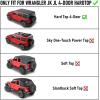 imageHooke Road Rear Trunk Cargo Rack Basket Tray for 20072025 Jeep Wrangler JK JL 4Door Hardtops Sturdy Steel Shelf for Camping Trip Gear