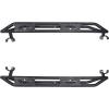 imageHooke Road Wrangler JK Running Boards 4 Door Tube Side Steps Nerf Bar for 20072018 Jeep Wrangler JK Unlimited 4 Doors Only Textured Black Heavy Duty