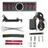 imageHooke Road Overhead 6Switch Pod Panel wControl ampamp Source System for 20112018 Jeep Wrangler JK ampamp Unlimited