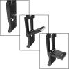 imageHooke Road Wrangler Door Hinge Steps Aluminum Folding Foot Peg Doorstep Rooftop Access Pedal Hook for 20072025 Jeep Wrangler JK JL 24Door ampamp Gladiator JT  2 PCs