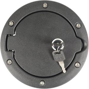 imageHooke Road Wrangler Locking Gas Cap Cover Fuel Filler Tank Cover for 20072018 Jeep Wrangler JK ampamp Unlimited