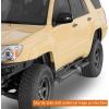 imageHooke Road 0309 4Runner Side Steps Running Boards for 20032009 Toyota 4Runner 4th GenExcluding Limited 63 Drop Down Nerf Step Bars with Stainless Steel NonSlip Pads