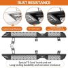imageHooke Road 0309 4Runner Side Steps Running Boards for 20032009 Toyota 4Runner 4th GenExcluding Limited 63 Drop Down Nerf Step Bars with Stainless Steel NonSlip Pads