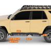 imageHooke Road 0309 4Runner Side Steps Running Boards for 20032009 Toyota 4Runner 4th GenExcluding Limited 63 Drop Down Nerf Step Bars with Stainless Steel NonSlip Pads