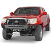 imageHooke Road 0511 Tacoma Steel Full Width Front Bumper  Rear Bumper wDual Swing Arms amp Tire Carrier Compatible with Toyota Tacoma 20052011 Pickup Truck