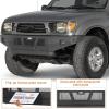 imageHooke Road 9504 Tacoma Front Bumper for 19952004 Toyota Tacoma 1st Gen Pickup Full Width OffRoad Steel Bumper Guard with Skid Plate Dring Mounts amp LED Lights