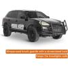 imageHooke Road Cayenne 955 Front Bumper Brush Grille Guard for 20032010 Porsche Cayenne 955 957 Steel Bumper with Push Bull Bar Skid Plate DRing Mounts