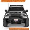 imageHooke Road Discovery Front Bumper for Ford Bronco 20212026 24 Doors Exclude Bronco Sport amp Raptor Offroad Bumper with Winch Plate Drings Bull Bar