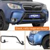 imageHooke Road Forester Rally Light Bar Front Bumper Guard for Subaru Forester 2014 2015 2016 2017 2018 4 Light Tabs Nugde Bull Bar  No Drill Installation