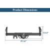 imageHooke Road Tacoma Class 3 Trailer Hitch Rear Tow Hitch 2Inch Receiver for 20052015 Toyota Tacoma 2nd Gen Exclude XRunner