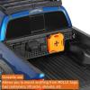 imageHooke Road Tacoma Front Bed MOLLE Panel Cargo Rack for 20052023 Toyota Tacoma  Solid Steel Luggage Security Storage Truck Organizer