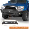 imageHooke Road Tacoma Front Bumper for 20052011 Toyota Tacoma 2nd Gen Truck Offroad Full Width Steel Bumper wRemovable Skid Plate amp DRing Mounts