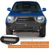 imageHooke Road Tacoma Front Bumper for 20052011 Toyota Tacoma 2nd Gen Truck Offroad Full Width Steel Bumper wRemovable Skid Plate amp DRing Mounts