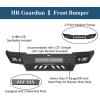 imageHooke Road Tacoma Front Bumper for Toyota Tacoma 2nd Gen 20052011 Pickup Truck Full Width Offroad Steel Bumper wSkid Plate amp LED Lights