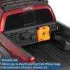 imageHooke Road Tacoma Front Truck Bed MOLLE Panel System Cargo Rack for 20052023 Toyota Tacoma 2nd amp 3rd Gen Steel Storage for Gear Organization amp Overlanding NoDrill BoltOn