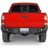 imageHooke Road Tacoma Front and Rear Bumper Set for 20052011 Toyota Tacoma 2nd Gen Pickup Solid Steel Offroad Bumpers with Skid Plate LED Lights Dring Mounts