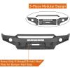 imageHooke Road Tacoma Full Width Front Winch Bumper amp Rear Bumper wTire Carrier Compatible with Toyota Tacoma 20052011 2nd Gen Pickup Truck