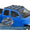 imageHooke Road Tacoma Roof Rack Aluminum Cross Bars Cargo Basket Carrier Compatible with Toyota Access Cab Tacoma 20052023 Pickup Truck