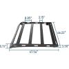 imageHooke Road Tacoma Roof Rack Aluminum Cross Bars Cargo Basket Carrier Compatible with Toyota Access Cab Tacoma 20052023 Pickup Truck