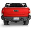 imageHooke Road Tacoma Steel Front Bumper amp Full Width Rear Bumper Kit for Toyota Tacoma 3rd Gen 2016 2017 2018 2019 2020 2021 2022 2023
