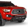 imageHooke Road Tacoma Steel Front Bumper amp Full Width Rear Bumper Kit for Toyota Tacoma 3rd Gen 2016 2017 2018 2019 2020 2021 2022 2023