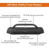 imageHooke Road Tacoma Stubby Front Bumper amp Full Width Rear Bumper Kit for 20162023 Toyota Tacoma 3rd Gen Pickup Truck Textured Black Offroad Steel Bumpers wLED Lights amp Dring Mounts