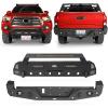 imageHooke Road Tacoma Steel Front Bumper amp Full Width Rear Bumper Kit for Toyota Tacoma 3rd Gen 2016 2017 2018 2019 2020 2021 2022 2023