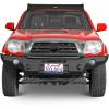 imageHooke Road 0511 Tacoma Full Width Front Bumper  Rear Bumper wDual Swing Arms amp Tire Carrier Compatible with Toyota Tacoma 20052011 2nd Gen Pickup Truck