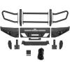 imageHooke Road 1623 Tacoma Front Bumper Brush Grille Guard Push Bull Bar for 20162023 Toyota Tacoma 3rd Gen HeavyDuty Steel Offroad Bumper  12000lb WinchReady OffRoad Protection