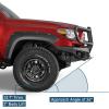 imageHooke Road 1623 Tacoma Front Bumper Brush Grille Guard Push Bull Bar for 20162023 Toyota Tacoma 3rd Gen HeavyDuty Steel Offroad Bumper  12000lb WinchReady OffRoad Protection