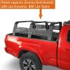 imageHooke Road 188 High Overland Bed Rack for FullSize Trucks wBed Rails  Compatible with Toyota Tundra 20072023 Tacoma6 Bed 20052023 Pickup Trucks