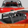 imageHooke Road 188 High Overland Bed Rack for FullSize Trucks wBed Rails  Compatible with Toyota Tundra 20072023 Tacoma6 Bed 20052023 Pickup Trucks