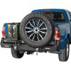 imageHooke Road 2008 Tacoma Rear Bumper Compatible with 20052015 Toyota Tacoma Steel Back Bumper w53Gallon Jerry Can Holder amp Swing Out Tire Carrier
