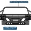 imageHooke Road 2011 Tacoma Front Bumper Compatible with 20052011 Toyota Tacoma 2nd Gen Offroad Steel Front Bumper wWinch Plate amp Skid Plate
