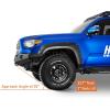 imageHooke Road 2016 Tacoma Front Bumper Full Width Guard wStainless Skid Plate License Plate Mount amp Dring Mounts Compatible with 20162023 Toyota Tacoma 3rd Gen Pickup Truck