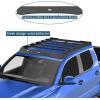 imageHooke Road 300 lbs Roof Rack Aluminum Cross Bars for 2024 2025 Toyota Tacoma 4th Gen Double Cab 4 Door Heavy Duty Top Storage Carrier for OffRoad amp Camping Gear