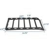 imageHooke Road 300 lbs Roof Rack Aluminum Cross Bars for 2024 2025 Toyota Tacoma 4th Gen Double Cab 4 Door Heavy Duty Top Storage Carrier for OffRoad amp Camping Gear