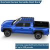 imageHooke Road 300 lbs Roof Rack Aluminum Cross Bars for 2024 2025 Toyota Tacoma 4th Gen Double Cab 4 Door Heavy Duty Top Storage Carrier for OffRoad amp Camping Gear