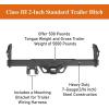 imageHooke Road Class III Trailer Hitch 2Inch Receiver Compatible with Toyota Tacoma 20052015 Excluding XRunner  Black Towing Hitch
