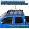 imageHooke Road Tacoma Access Cab Roof Rack Compatible with Toyota Tacoma 2nd 3rd Gen 20052023 Access Cab Only Aluminum Cross Bars Rooftop Cargo Carrier Luggage