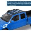 imageHooke Road Tacoma Access Cab Roof Rack Compatible with Toyota Tacoma 2nd 3rd Gen 20052023 Access Cab Only Aluminum Cross Bars Rooftop Cargo Carrier Luggage