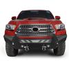 imageHooke Road Tacoma Front Bumper amp Rear Bumper Kit wDRings Winch Plate amp LED Lights for 20162023 Toyota Tacoma 3rd Gen