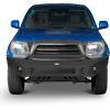 imageHooke Road Tacoma Front and Rear Bumper Set for 20052011 Toyota Tacoma 2nd Gen Pickup Truck Include A Skid Plate LED Lights Dring Mounts