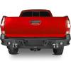 imageHooke Road Tacoma Rear Bumper for 20052015 Toyota Tacoma 2nd Gen Pickup Trucks Offroad Steel Back Bumper wDring Mounts amp LED Lights