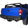 imageHooke Road Tacoma Rear Bumper for 20162023 Toyota Tacoma 3rd Gen Pickup Trucks OffRoad Steel Back Bumper with Dring Mounts amp LED Lights