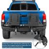 imageHooke Road Tacoma Rear Bumper wDring Mounts for 20162023 Toyota Tacoma Heavy Duty Overland Back Rear Bumper wDual Swing Arms amp Tire Carrier amp 53Gallon Jerry Can Holder