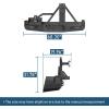 imageHooke Road Tacoma Rear Bumper wSwing Out Tire Carrier for 20052015 Toyota Tacoma 2nd Gen Heavy Duty Steel Bumper amp 53Gallon Jerry Can Holder Mount